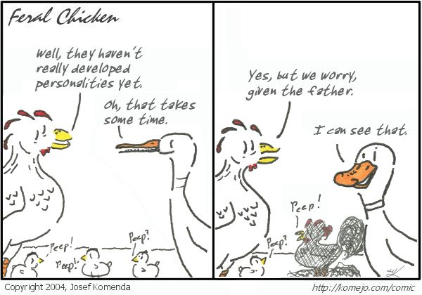 Mama Hen Comic image